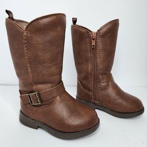 Toddler Boots, Size 4, Brown